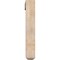 Ekena Millwork Thorton Craftsman Smooth Bracket w/ Offset Brace, Douglas Fir, 7 1/2"W x 42"D x 48"H BKT0806X42X48THR04SDF - alternate 3